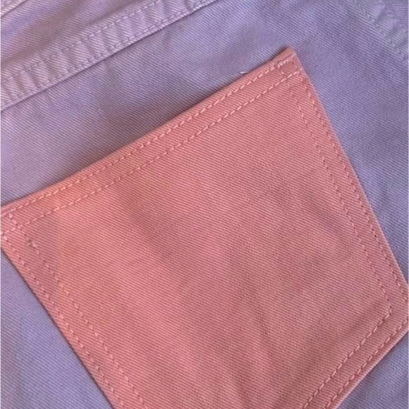 STAUD Lilac and pink Straight Leg Jeans - Picture 2 of 11